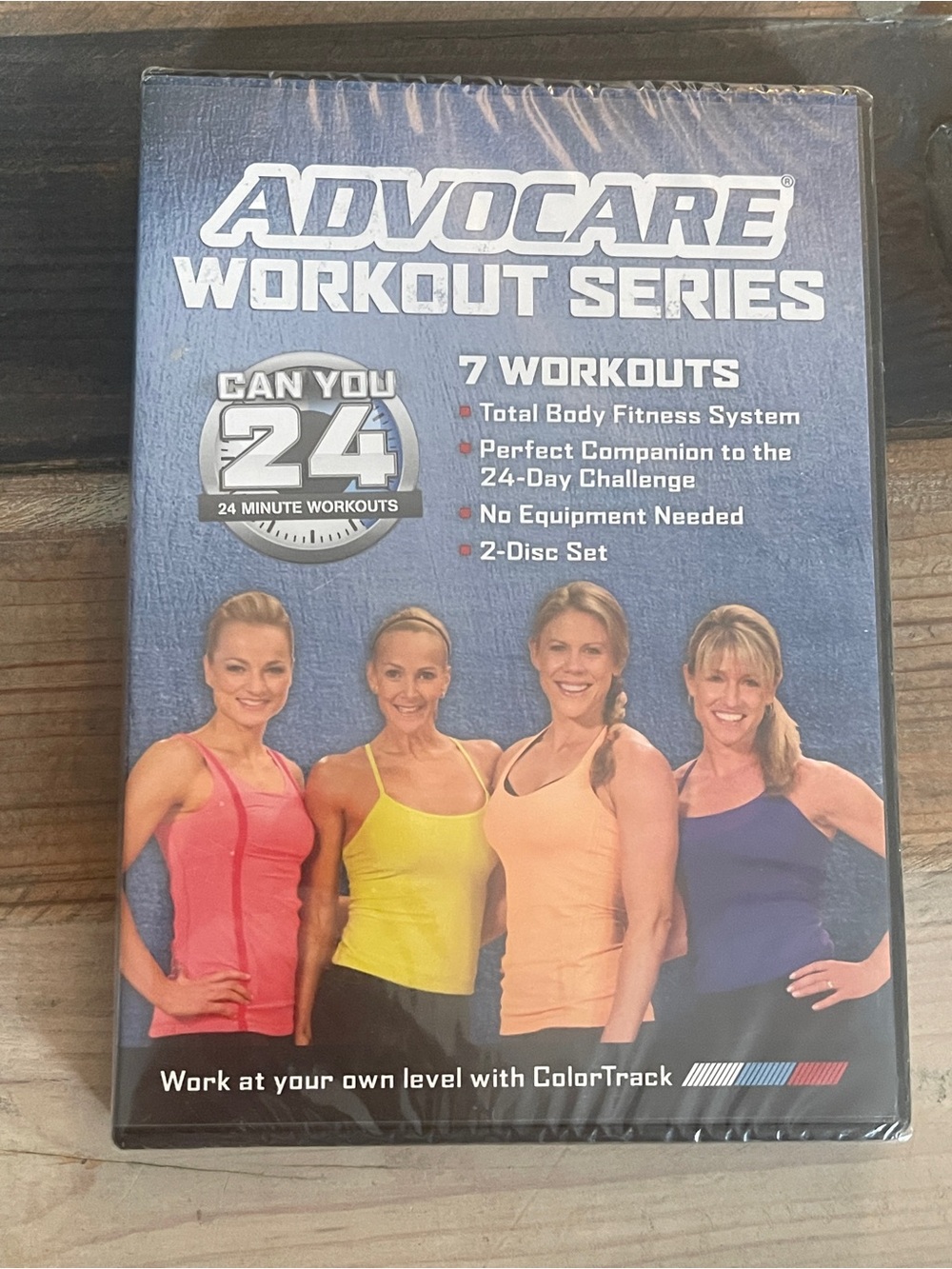 AdvoCare Can You 24 Workout Series Level 1 2-Disc DVD Set NEW SEALED